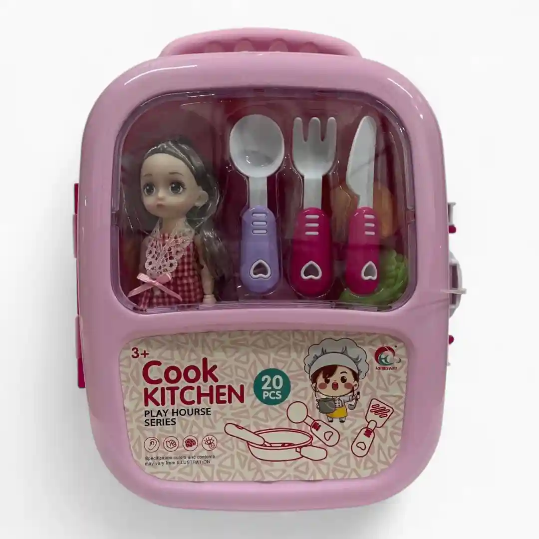 MALETA DIDÁCTICA DE COCINERA 5503B-01 MALETA DIDÁCTICA DE COCINERA 5503B - Imagen 1