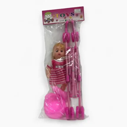 MUÑECA CON COCHE ST417K