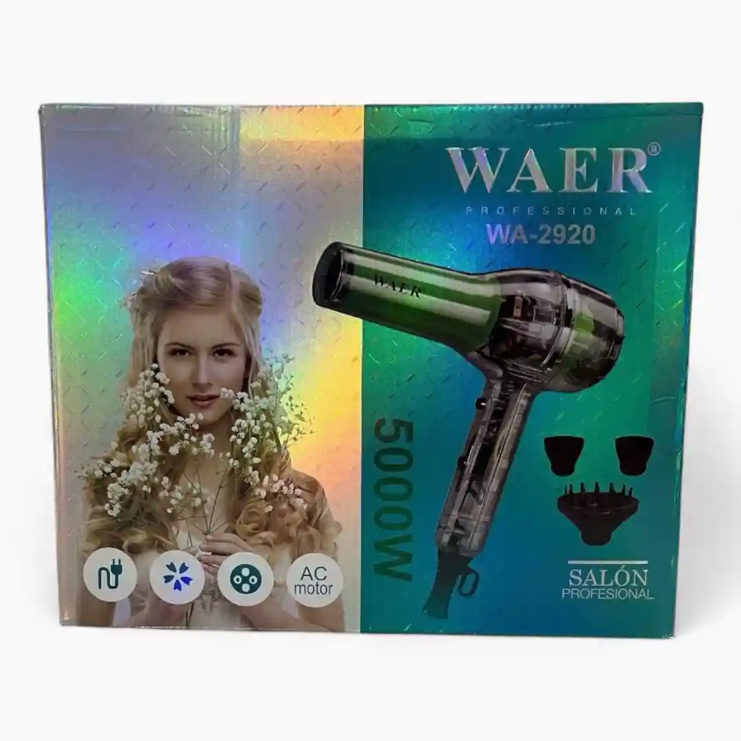 SECADORA DE CABELLO WA-2920-01 SECADORA DE CABELLO WA-2920 - Imagen 1