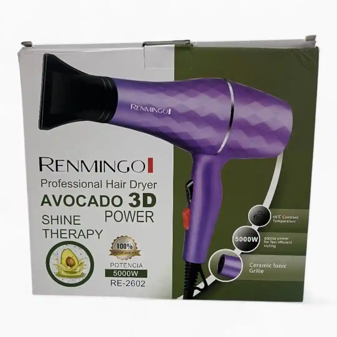 SECADORA DE CABELLO RE-2602-01 SECADORA DE CABELLO RE-2602 - Imagen 1