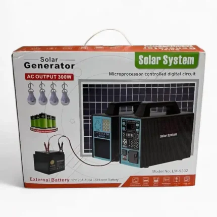 GENERADOR SOLAR PORTÁTIL 25HA5-1